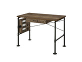 Endang Weathered Oak & Black Finish Writing Desk Model 92595 By ACME Furniture